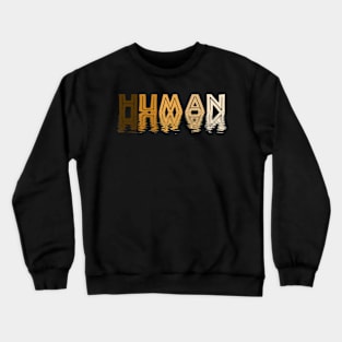 Human American African Pride Crewneck Sweatshirt